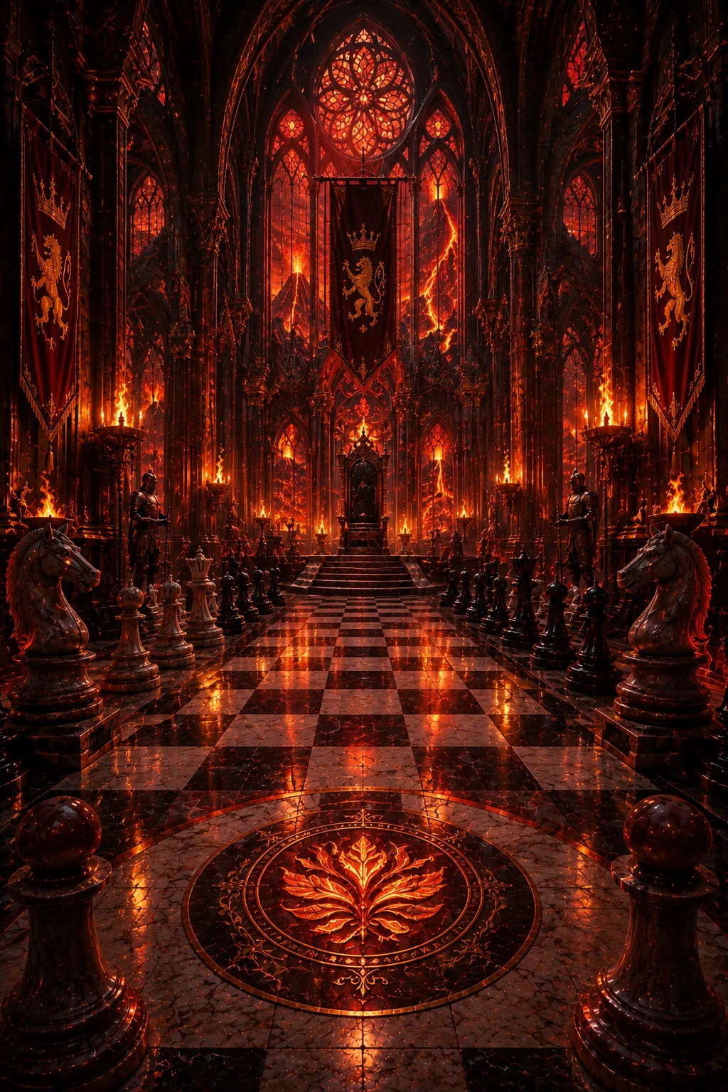 Infernal Blossom environment